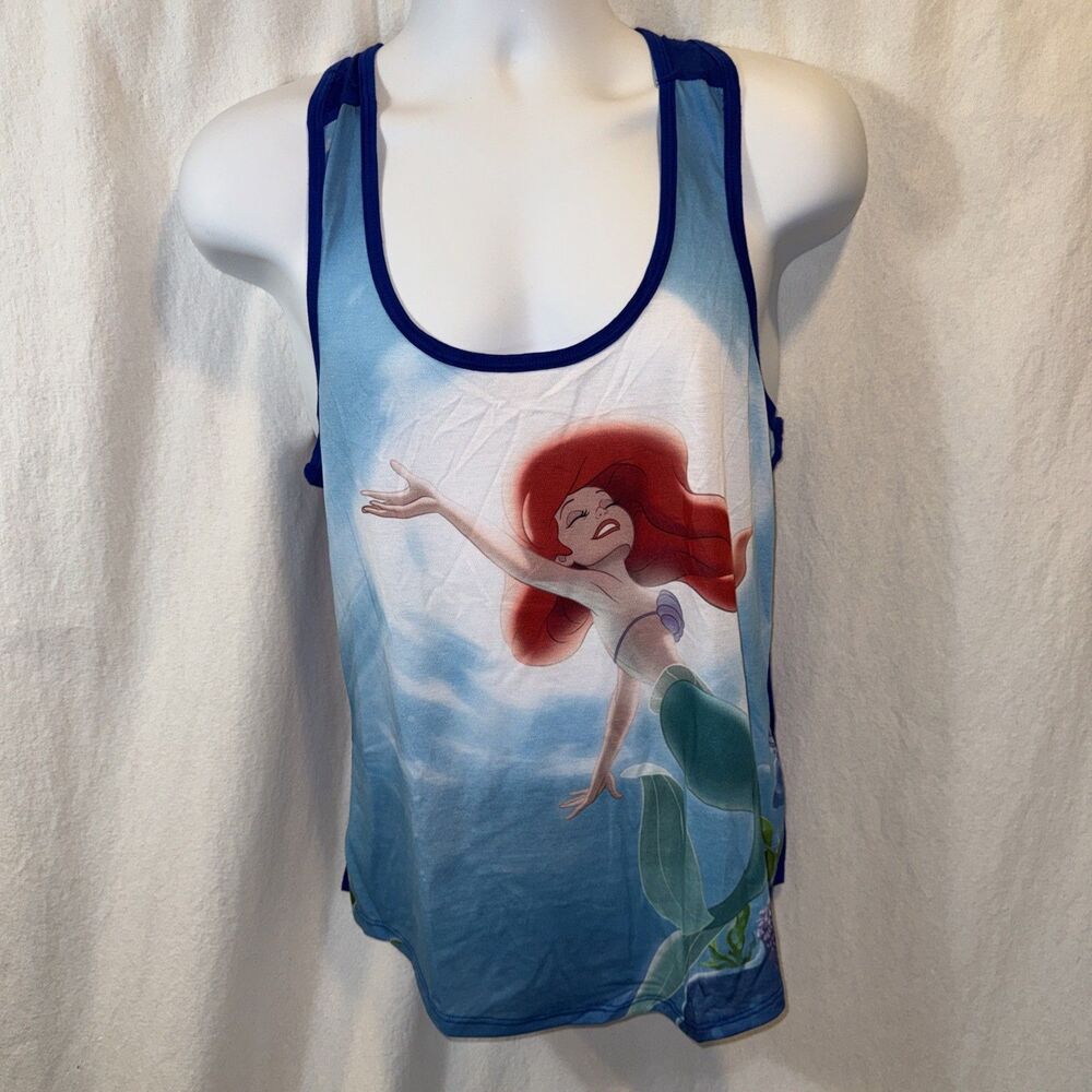 Disney The Little Mermaid Ariel Tank Top Women's Size Large New